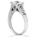 Goldara,18k Pave Engagement Ring