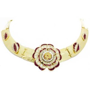 Goldara, 18K Daisy Necklace