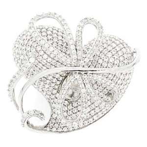 Goldara, 18K Heart Pave Set Ring