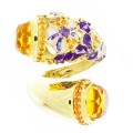 Goldara, 18K Jasmine Bypass Ring