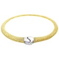 Goldara, 18K Mesh Collar Necklace