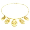 Goldara, 18K Orbital Drop Necklace