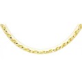 Goldara, 18K Weave Omega Necklace