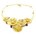 Goldara, 18K Spring Floral Necklace