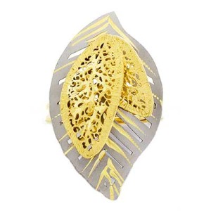 Goldara, 18K Leaf Ring