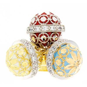 Goldara, 18K Venetian Ball Cluster Ring