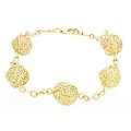 Goldara, 18K Filigree Ball Bracelet