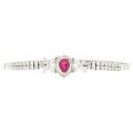 Goldara, 18K Diamond Ruby Bracelet