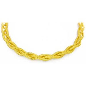 Goldara, 18K Flexi Rope Necklace