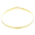 Goldara, 18K Geometric Omega Bracelet