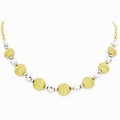 Goldara, 18K Gold Bead Necklace