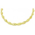 Goldara, 18K Greek Key Twist Necklace