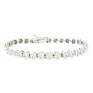 Goldara, 18K Jasmine Diamond Bracelet