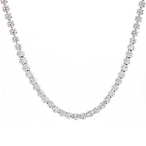 Goldara, 18K Jasmine Diamond Necklace
