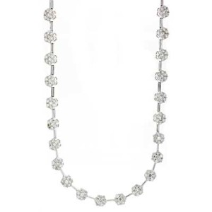 Goldara, 18K Jasmine Diamond Necklace