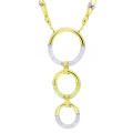 Goldara, 18K Interlocking Circle Necklace
