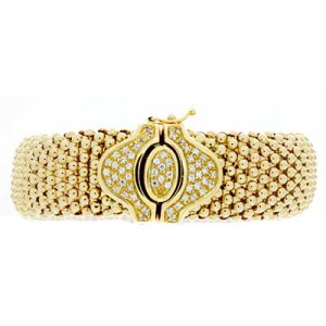 Goldara, 18K Mesh Bracelet