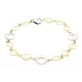 Goldara, 18K Crescent Moon Link Bracelet