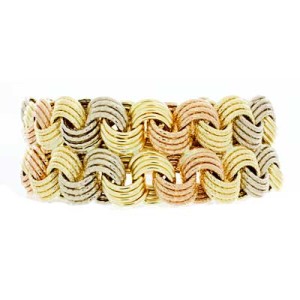 Goldara, 18K Weave Bracelet