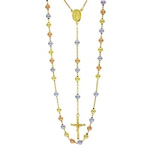 Goldara, 18K Italian Rosary Necklace