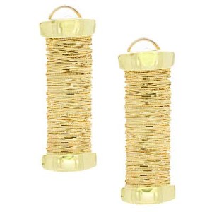 Goldara, 18K Flexi Omega Earrings