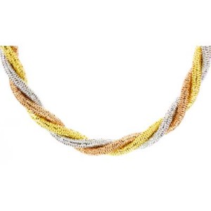 Goldara, 18K Flexi Twist Necklace