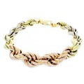 Goldara, 18K Rope Bracelet