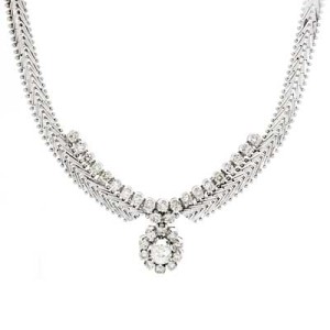 Goldara, 18K Vintage Diamond Necklace