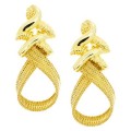 Goldara, 18K Whale Tale Earrings