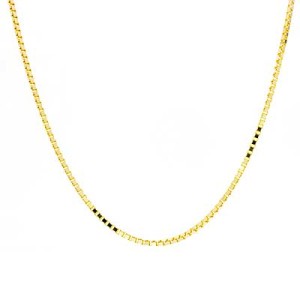 Goldara, 18K Box Chain Necklace