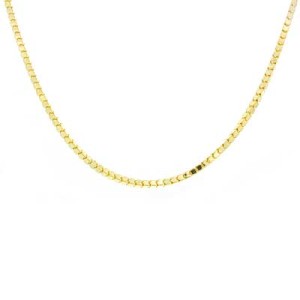 Goldara, 18K Omega Chain Necklace